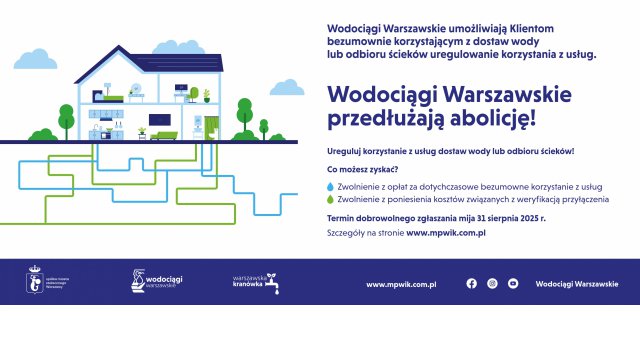 Abolicja MPWiK: czas na zgłoszenia wydłużony do 31 sierpnia 2025 r.