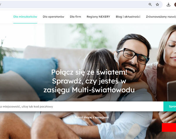 Cyfryzacja Miasta i Gminy Gąbin – budowa sieci światłowodowej – NEXERA