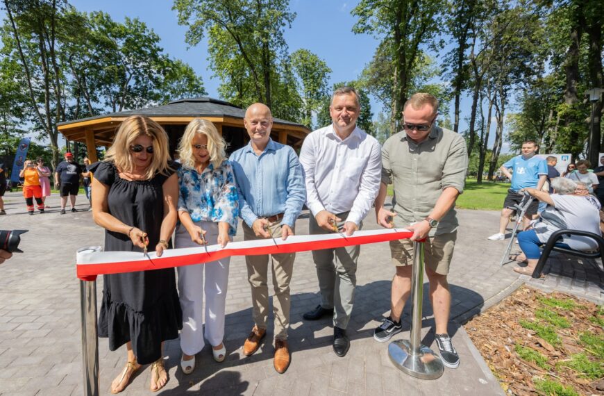 Otwarcie Parku Miejskiego w Grójcu