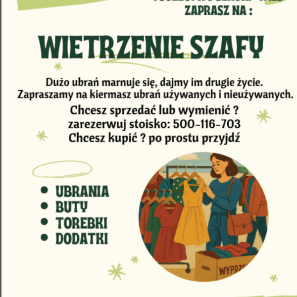 WIETRZENIE SZAFY W OSP TERESIN – SPRZEDAJ, KUP LUB PO PROSTU PRZYJDŹ!