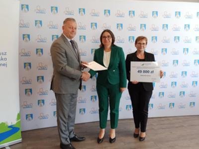 Dofinansowanie na realizację zadania pn. „Usuwanie i unieszkodliwianie wyrobów zawierających azbest z terenu Gminy Naruszewo – Etap IX”