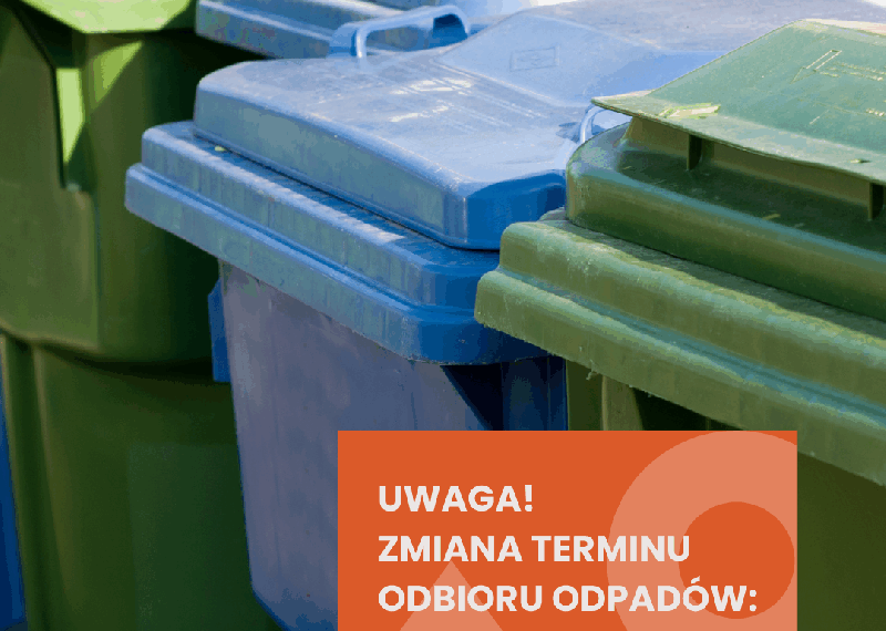 Zmiana w odbiorze odpadów