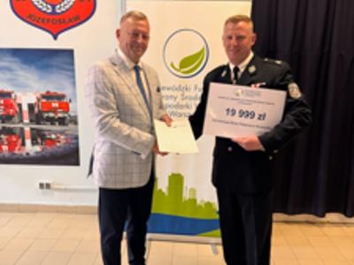 OSP Kotorydz z dofinansowaniem na nowy sprzęt