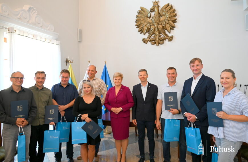 Podziękowania za organizację Rajdu do Bram Mazur