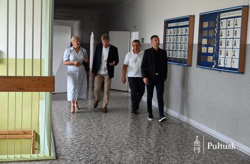 Wizytacja placówek oświatowych przed rozpoczęciem roku szkolnego 2025/2026