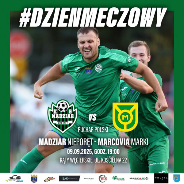 Już dziś mecz Madziar Nieporęt – Marcovia Marki