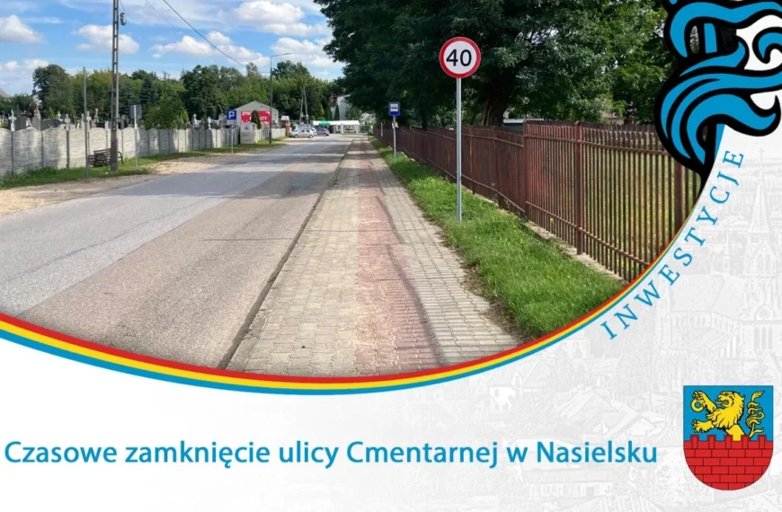 Czasowe zamknięcie ulicy Cmentarnej