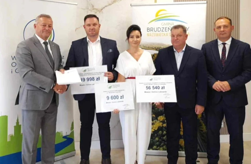 Podpisanie umowy dofinansowania z Wojewódzkim Funduszem Ochrony Środowiska i Gospodarki Wodnej w Warszawie