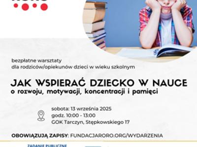 Bezpłatne spotkanie dla rodziców!