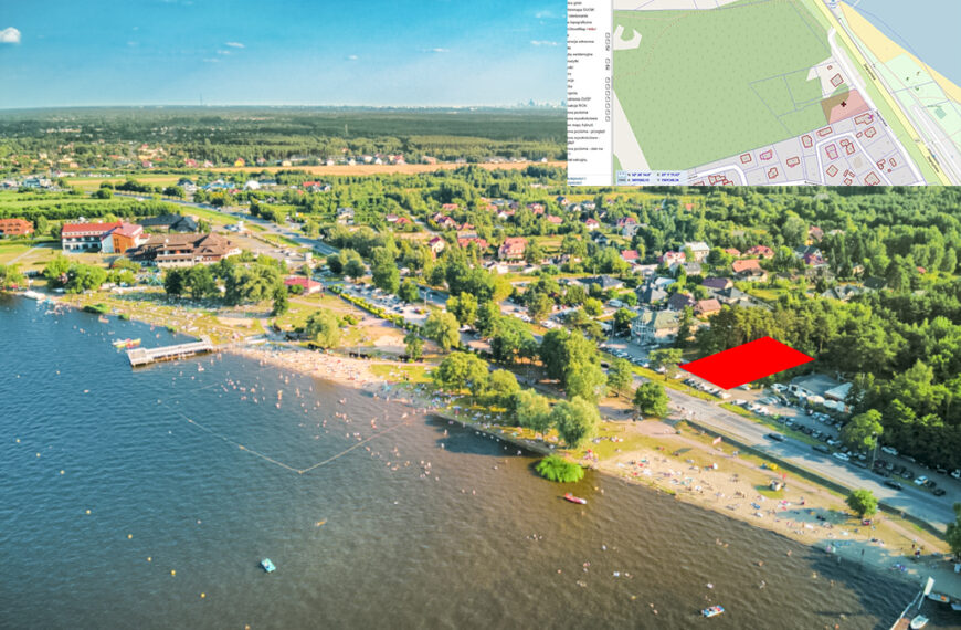 Atrakcyjna działka w Nieporęcie – tuż przy „Dzikiej Plaży” – czeka na nowego właściciela