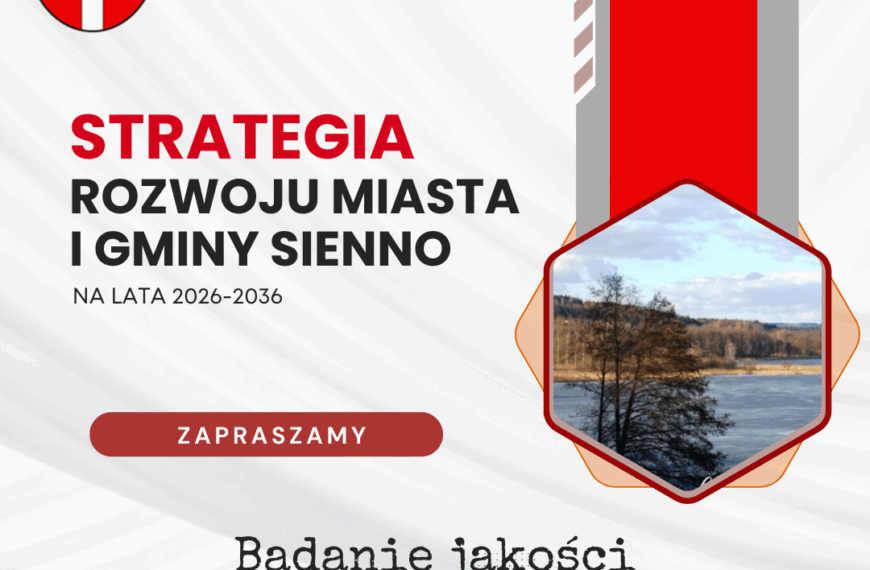 Gmina rozpoczyna prace nad Strategią Rozwoju Miasta i Gminy Sienno