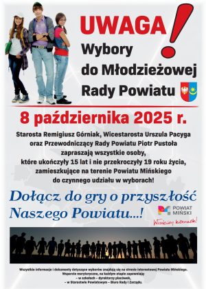 Wybory do młodzieżowej rady powiatu ‼️‼️