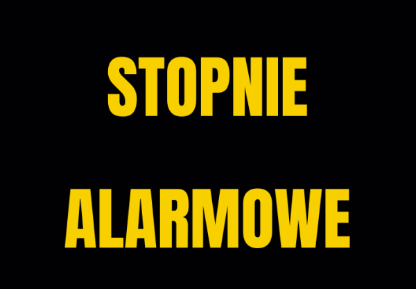 Przedłużenie obowiązywania stopni alarmowych BRAVO i BRAVO-CRP