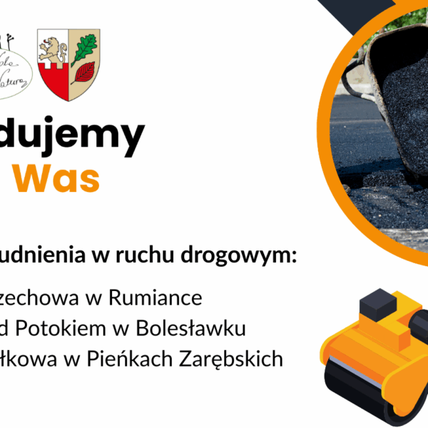 Utrudnienia w ruchu drogowym – aktualizacja harmonogramu robót