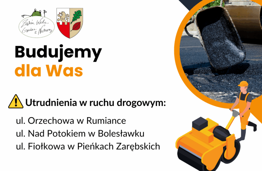 Utrudnienia w ruchu drogowym – aktualizacja harmonogramu robót