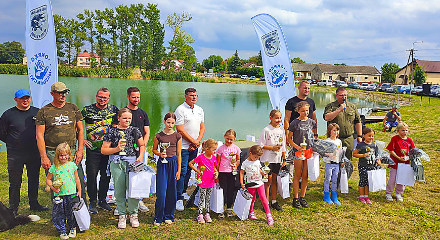 Piknik wędkarski „Nad wodą na sportowo” w Starym Kamieniu