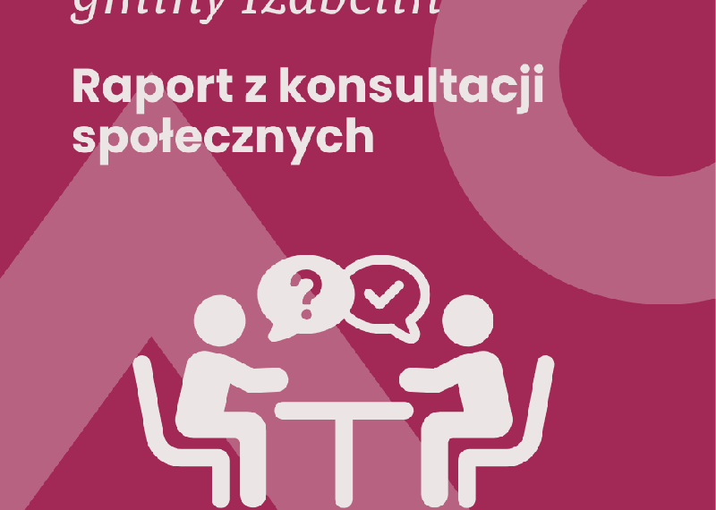 Raport z konsultacji społecznych