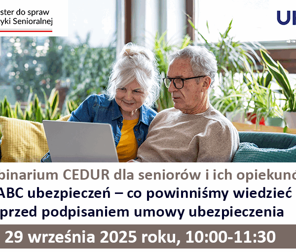 Webinarium „ABC ubezpieczeń – co powinniśmy wiedzieć przed podpisaniem…