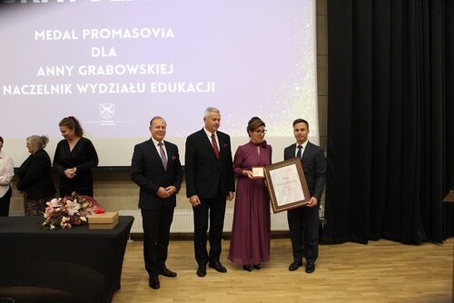 Medal „Pro Masovia” dla Anny Grabowskiej