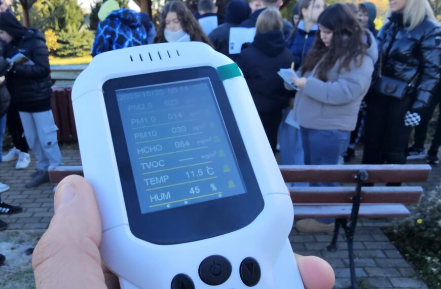 „Spacer z detektorem smogu” w Gminie Czerwin!