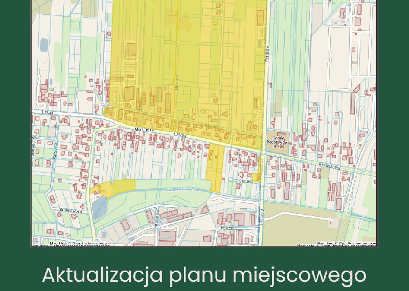 Ruszyły prace nad aktualizacją planu miejscowego fragmentu Mościsk