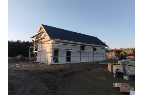 Postępy prac na budowie Stacji Uzdatniania Wody w Bartodziejach