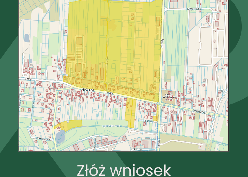 Aktualizacja mpzp fragmentu Mościsk