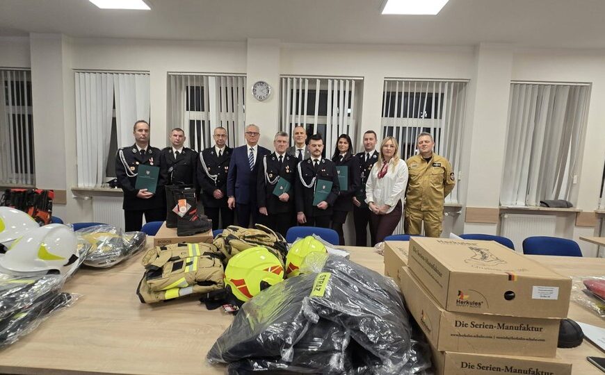 Wsparcie finansowe dla Ochotniczych Straży Pożarnych z Gminy Celestynów