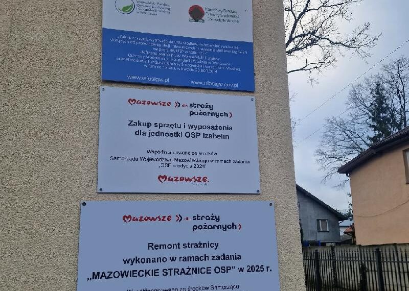 „Mazowieckie Strażnice OSP” edycja 2025