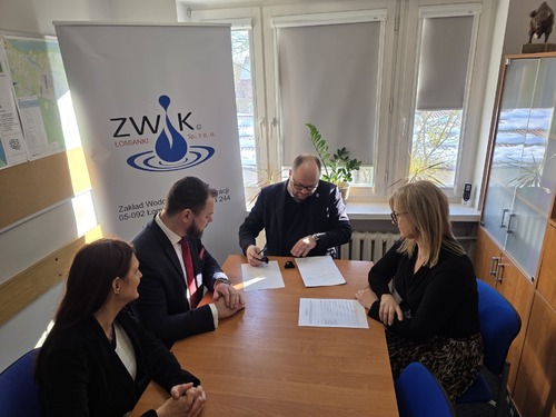 ZWiK podpisał umowę pożyczki z BGK na rozwój infrastruktury wodno-kanalizacyjnej