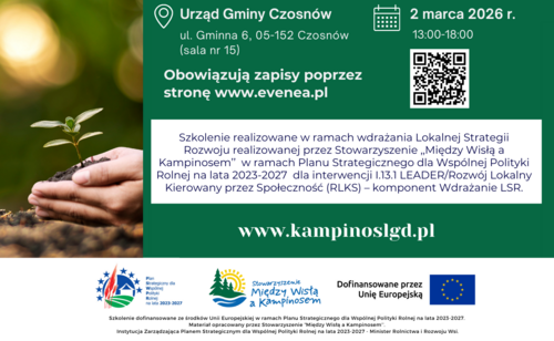 Szkolenie przygotowujące do aplikowania o wsparcie – 1.3 Wsparcie rolników w małych gospodarstwach poprzez utworzenie zagrody edukacyjnej