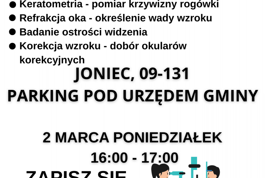 Bezpłatne komputerowe badania wzroku