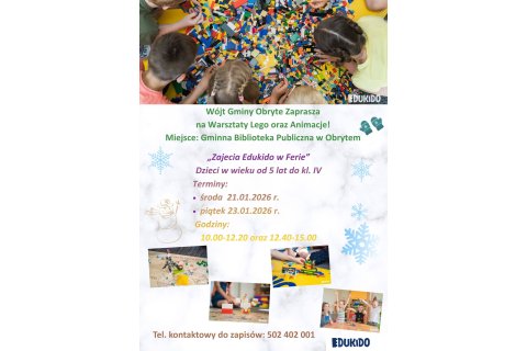 „Zajęcia Edukido w Ferie”