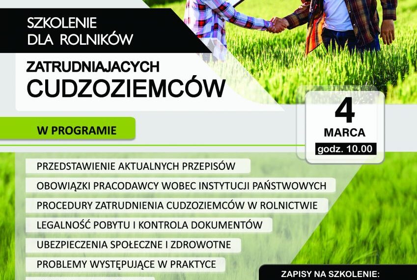 Zaproszenie na szkolenie