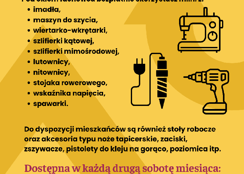 Imadło, szlifierka i lutownica