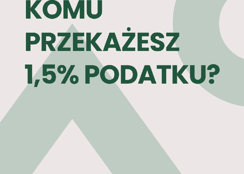 1,5% dla naszej społeczności