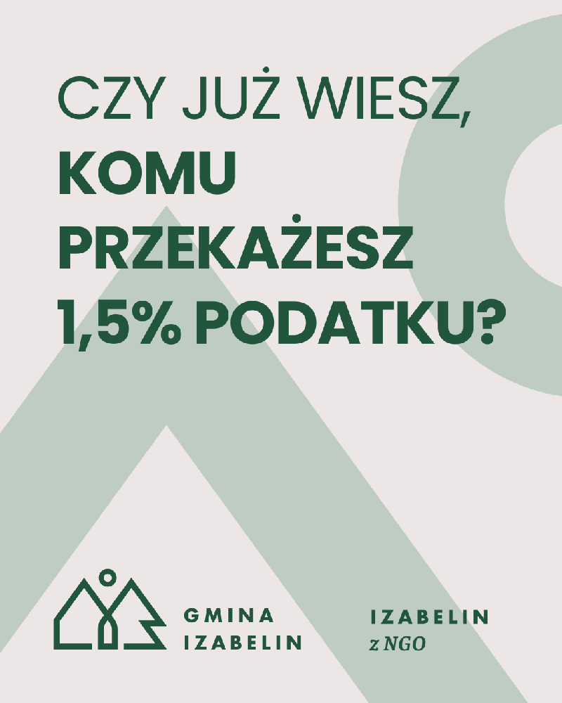 1,5% dla naszej społeczności