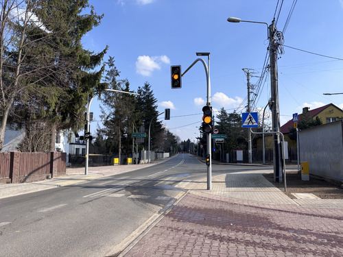 Stała Organizacja Ruchu na ul. Rolniczej od 21 marca