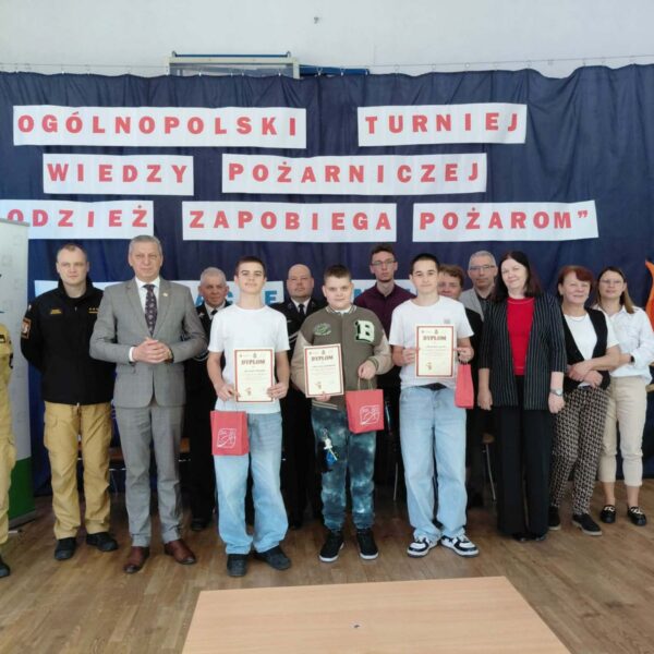 Eliminacje Gminne Ogólnopolskiego Turnieju Wiedzy Pożarniczej „Młodzież zapobiega pożarom”