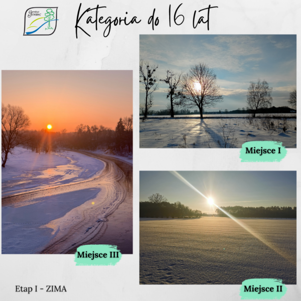 Wyniki Konkursu Fotograficznego „Gmina Joniec, moje miejsce na ziemi” – etap I – ZIMA”