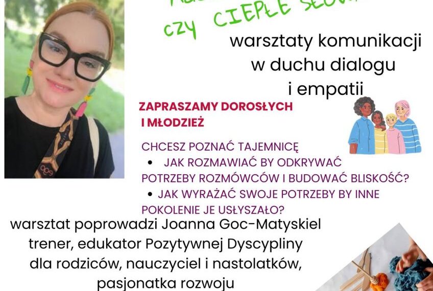 Zapraszamy na międzypokoleniowe konwersatoria edukacji zdrowia psychicznego w ramach Programu „Premia społeczna”