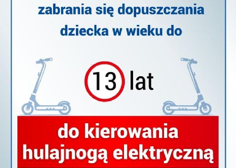 Jazda na hulajnodze na nowych zasadach