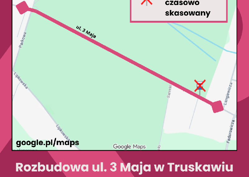 Od poniedziałku zmiana na ul. 3 Maja