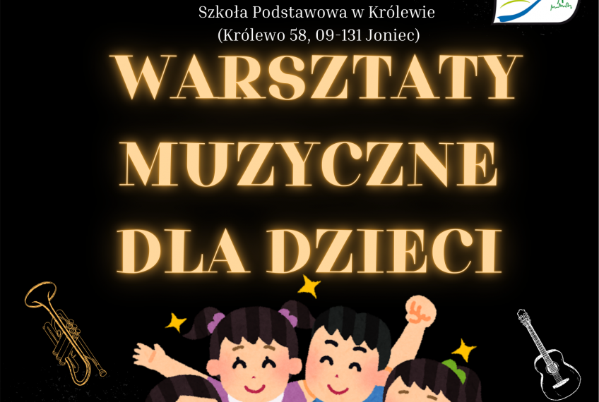 Zapraszamy na wasztaty muzyczne MOD dla dzieci