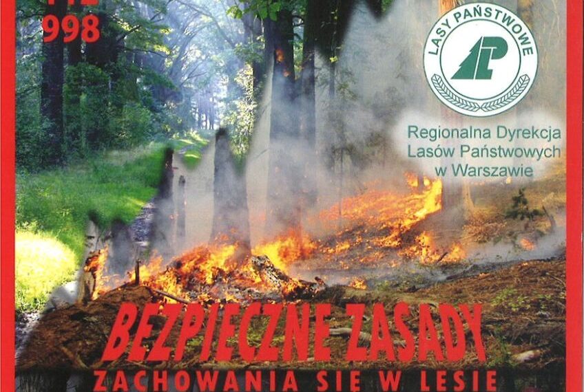 Ulotki z kampanii społecznych – zagrożenie pożarem i zaczadzeniem