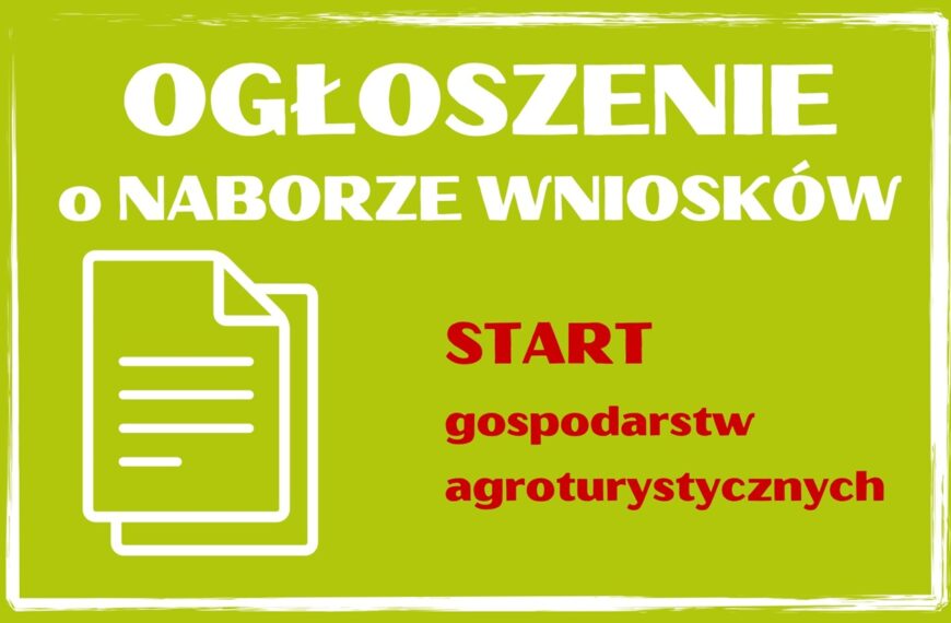 Stowarzyszenie Lokalna Grupa Działania „Zaścianek Mazowsza” ogłasza nabór wniosków