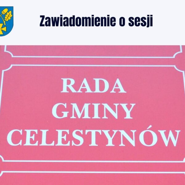 Zawiadomienie o Sesji