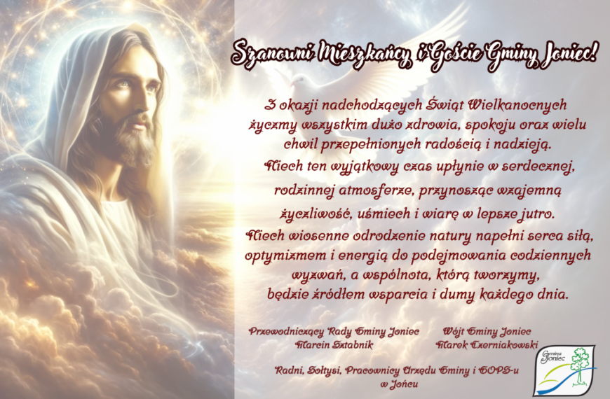 Życzenia z okazji Świąt Wielkanocnych 2026!