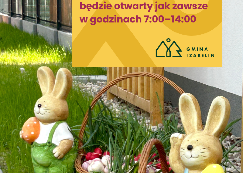 W sobotę 4 kwietnia PSZOK pracuje bez zmian