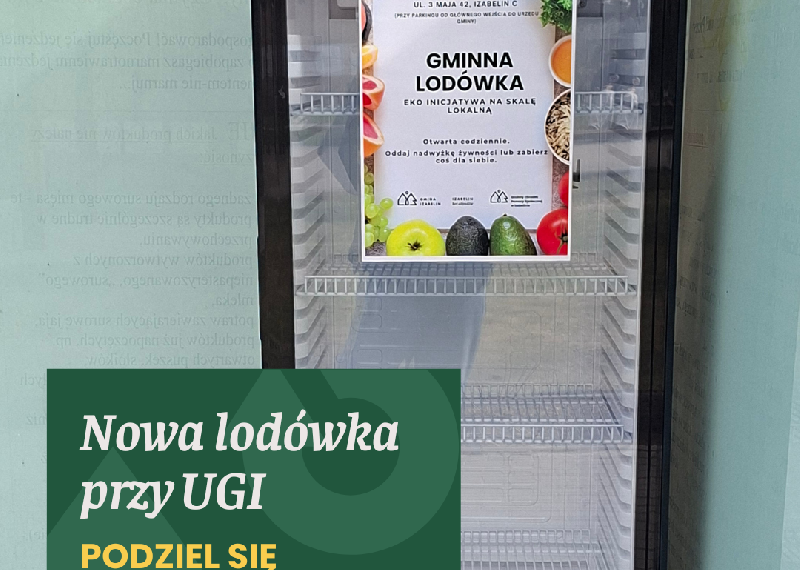 Gminny Punkt dzielenia się żywnością: nie marnuj jedzenia